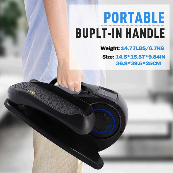 Under Desk Elliptical Machine Mini Pedal Exercicer - Aroflit