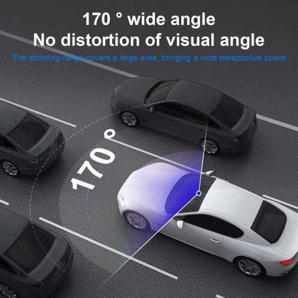 Universal 12″ 4K Mirror Dash Cam for Cars – Rearview Driving Recorder - Aroflit
