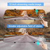 Universal 12″ 4K Mirror Dash Cam for Cars – Rearview Driving Recorder - Aroflit