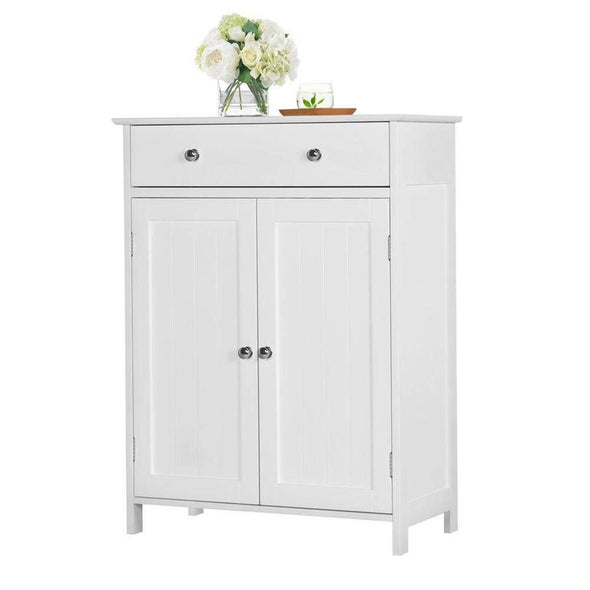 Versatile Bathroom Storage Cabinet Floor Standing with Shelves - Aroflit
