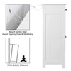Versatile Bathroom Storage Cabinet Floor Standing with Shelves - Aroflit
