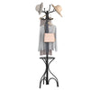 Vintage Freestanding Metal Coat Rack, Elegant Entryway Organizer - Aroflit