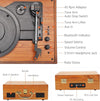 Vintage Suitcase Vinyl Turntable with Bluetooth & Digital Conversion - Aroflit