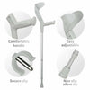 Walking Forearm Elbow Walking Crutches - Aroflit