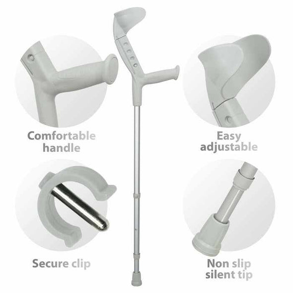 Walking Forearm Elbow Walking Crutches - Aroflit
