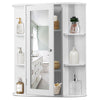 Wall Mounted Bathroom Cabinet with Mirror, Stylish Storage & Modern - Aroflit