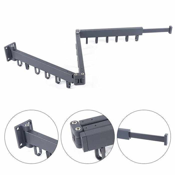 Wall Mounted Clothes Drying Rack - Aroflit