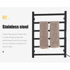 Wall Mounted Electric Heated Towel Warmer Rack - Aroflit
