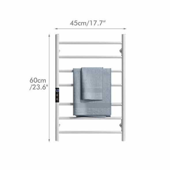 Wall Mounted Electric Heated Towel Warmer Rack - Aroflit