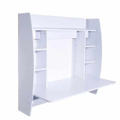 Wall Mounted Floating Computer Table Desk - Aroflit