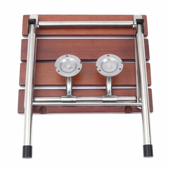 Wall Mounted Folding Shower Chair Bench Seat - Aroflit