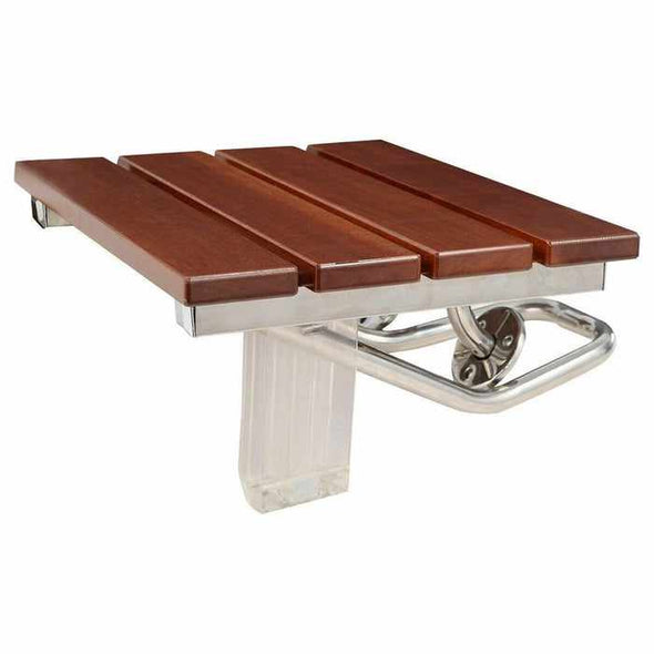 Wall Mounted Folding Shower Chair Bench Seat - Aroflit