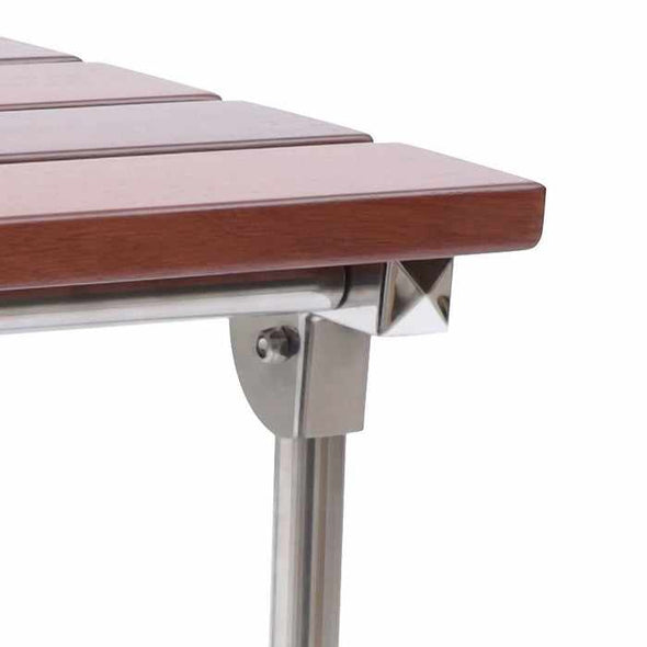 Wall Mounted Folding Shower Chair Bench Seat - Aroflit