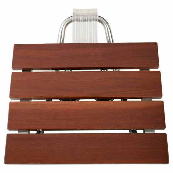 Wall Mounted Folding Shower Chair Bench Seat - Aroflit