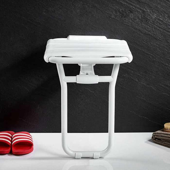 Wall Mounted Folding Shower Chair Bench Seat - Aroflit