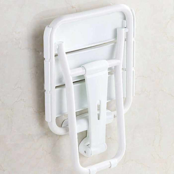 Wall Mounted Folding Shower Chair Bench Seat - Aroflit