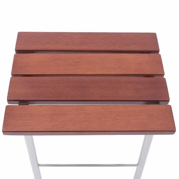 Wall Mounted Folding Shower Chair Bench Seat - Aroflit
