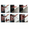 Wall Mounted Folding Shower Chair Bench Seat - Aroflit