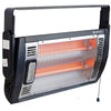 Wall - Mounted Outdoor Electric Infrared Patio Heater, 1500W Radiant - Aroflit