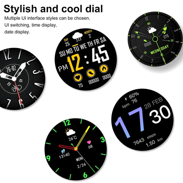 Waterproof Smart Watch, Fitness Tracker & Notifications - Aroflit