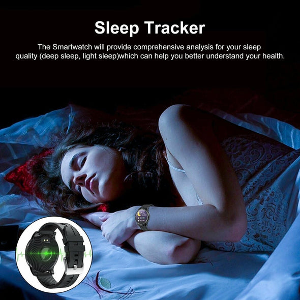 Waterproof Smart Watch, Fitness Tracker & Notifications - Aroflit
