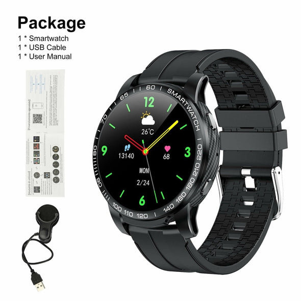 Waterproof Smart Watch with Heart Rate Monitor, Fitness Tracker - Aroflit
