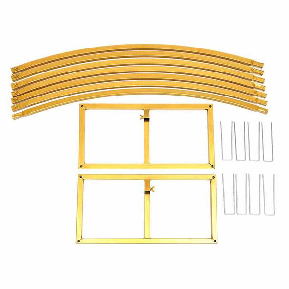 Wedding Gold Circle Arch Backdrop Stand - Aroflit