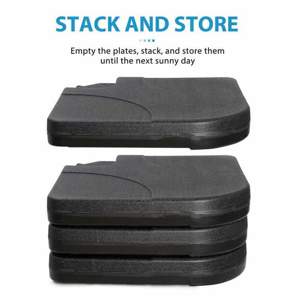 Weighted Outdoor Patio Umbrella Base Stand - Aroflit