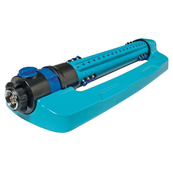 Wide Range Oscillating Lawn Sprinkler, Adjustable, Durable, High Coverage - Aroflit