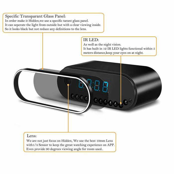 Wireless 1080P HD Spy Camera Security Hidden Cam - Aroflit