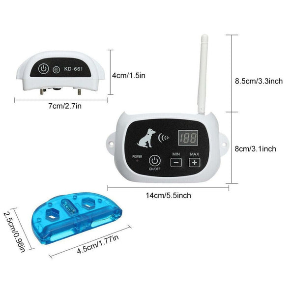 Wireless Invisible Underground Electric Dog Training Fence Set - Aroflit