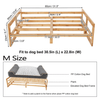 Wooden Elevated Pet Dog Bed Cots - Aroflit