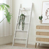 Wooden Freestanding Quilt Rack Blanket Holder for Living Room - Aroflit