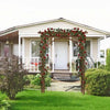 Wooden Garden Arbor Trellis For Climbing Rose & Plants - Aroflit
