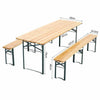 Wooden Garden Picnic Bench Folding Camping Picnic Table - Aroflit