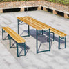 Wooden Garden Picnic Bench Folding Camping Picnic Table - Aroflit