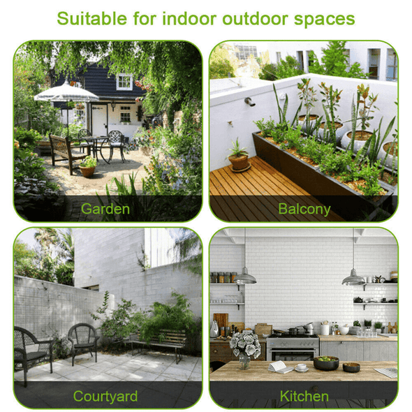 Wooden Raised Standing Garden Bed Vegetable Planter Boxes - Aroflit