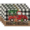 XMATS™ Christmas Placemats & Coasters Dinner Mats - Aroflit
