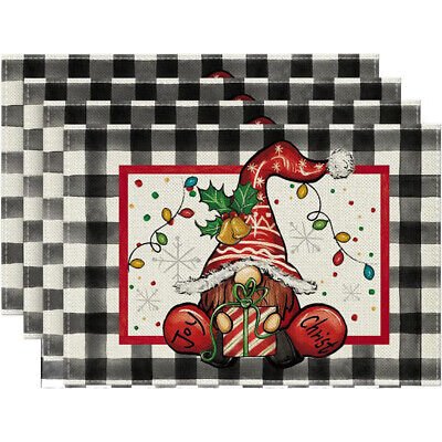 XMATS™ Christmas Placemats & Coasters Dinner Mats - Aroflit