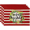 XMATS™ Christmas Placemats & Coasters Dinner Mats - Aroflit