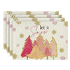 XMATS™ Christmas Placemats & Coasters Dinner Mats - Aroflit