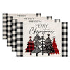 XMATS™ Christmas Placemats & Coasters Dinner Mats - Aroflit