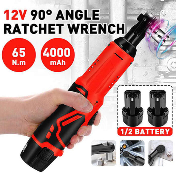 12V 65Nm Cordless Ratchet Wrench - Aroflit