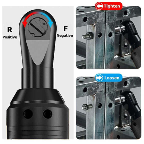 12V 65Nm Cordless Ratchet Wrench - Aroflit