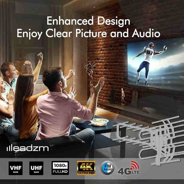 150 Mile Long Range 4K HD Outdoor Amplified TV Antenna - Aroflit