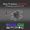 150 Mile Long Range 4K HD Outdoor Amplified TV Antenna - Aroflit