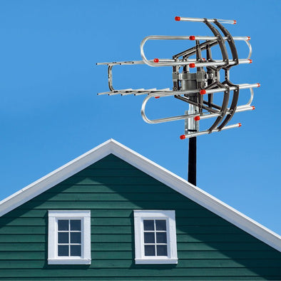 150 Mile Long Range 4K HD Outdoor Amplified TV Antenna - Aroflit