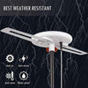 150 Miles Amplified Outdoor Long Range Omni Directional Digital HD TV Antenna - Aroflit