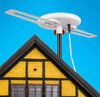 150 Miles Amplified Outdoor Long Range Omni Directional Digital HD TV Antenna - Aroflit