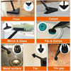 1500W Powerful Multi - Purpose Steam Cleaner With 18 Accessories - Aroflit